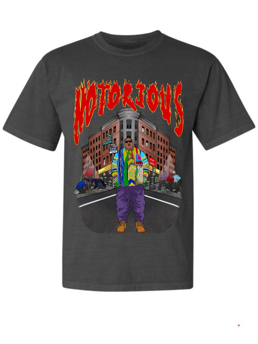 Notorious t shirt gray