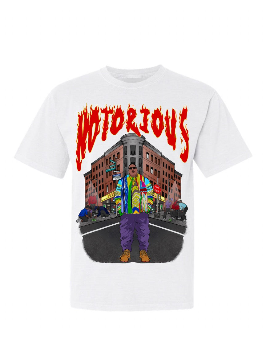 Notorious t shirt white