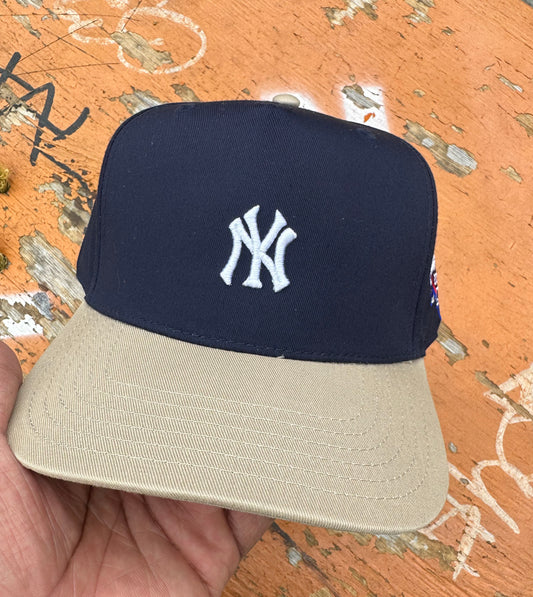 Navy Baby Logo Cap