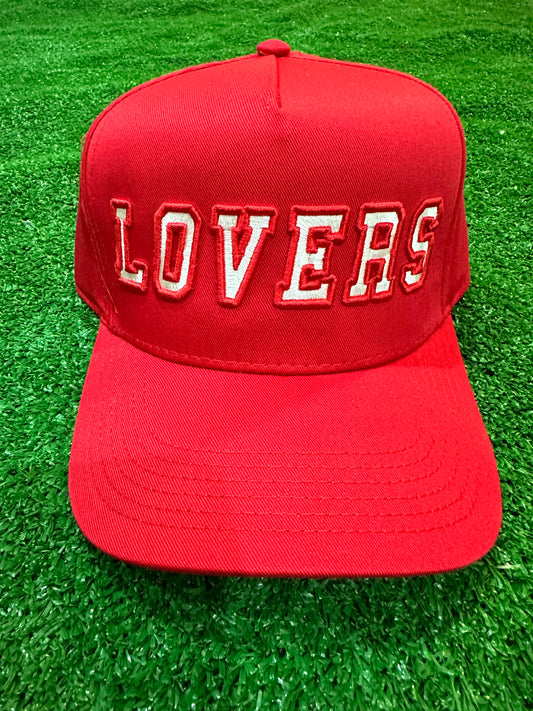 Red lovers hat