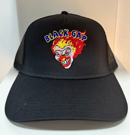 Gap teeth clown black