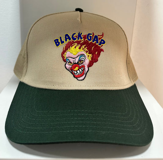 Gap teeth clown green brim