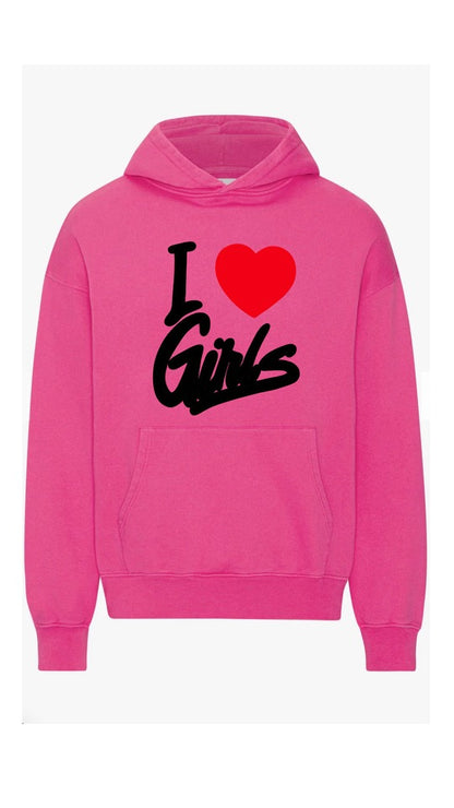 I ❤️ Girls Hoodie